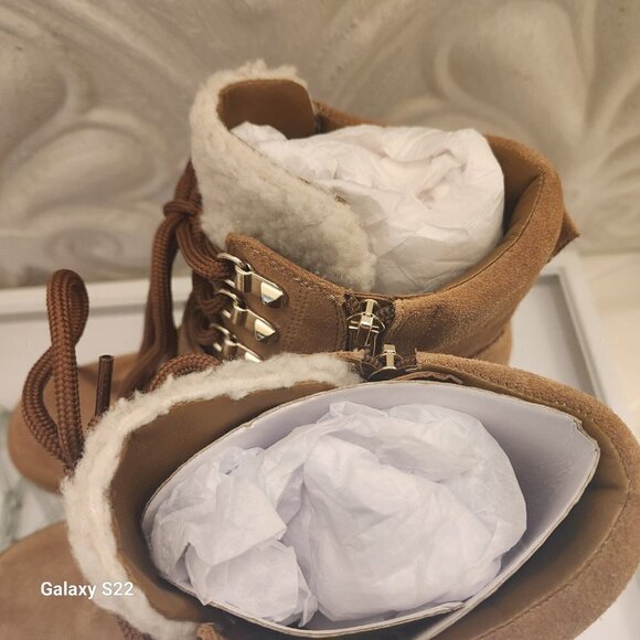 Marc Fisher Leather Strap up boots. NWOT. Size 6.5 - Picture 5 of 13